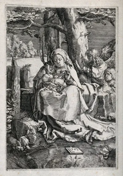 Saint Mary (the Blessed Virgin) with the Christ Child
