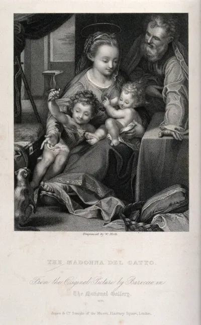 Saint Mary (the Blessed Virgin) with the Christ Child and Saint John the Baptist