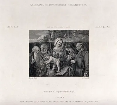 Saint Mary (the Blessed Virgin) with the Christ Child, Saint Jerome, Saint Peter the Apostle, Saint Clare and Saint Francis of Assisi