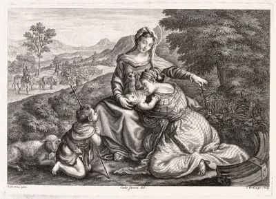 Saint Mary (the Blessed Virgin) with the Christ Child, Saint John the Baptist and Saint Catherine of Alexandria