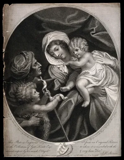 Saint Mary (the Blessed Virgin) with the Christ Child, Saint John the Baptist and Saint Elizabeth