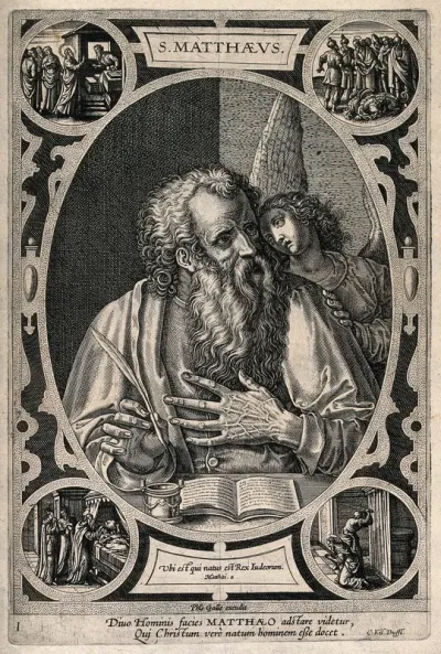 Saint Matthew. Engraving