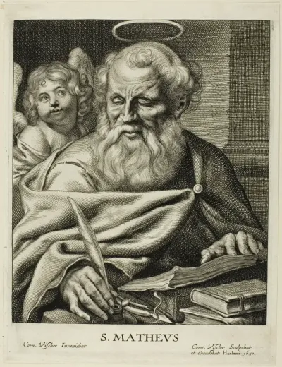 Saint Matthew, from The Four Evangelists