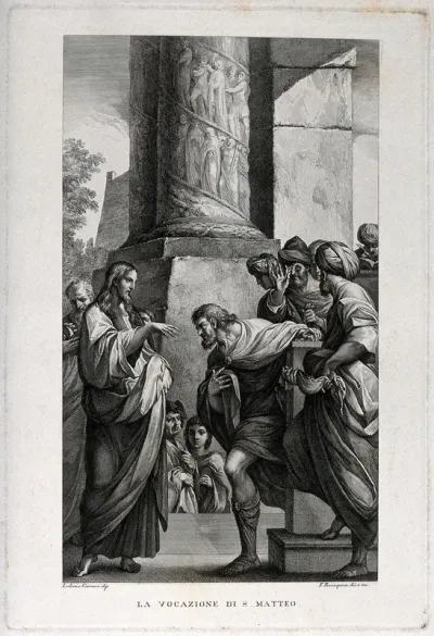 Saint Matthew: he is summoned by Christ