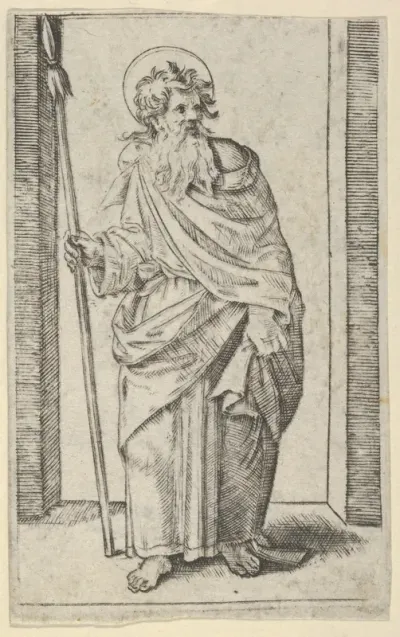 Saint Matthias, from "Piccoli Santi" (Small Saints)