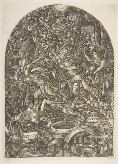 Saint Michael and the Dragon, from the Apocalypse