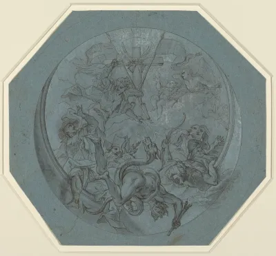 Saint Michael Defeating Heresy and Satan