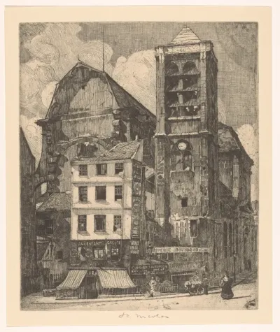 Saint Nicolas du Chardonnet in Parijs