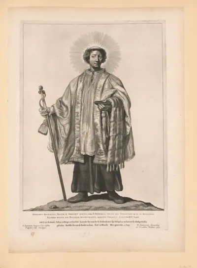 Saint Odulf, from Saints of the North and South Netherlands