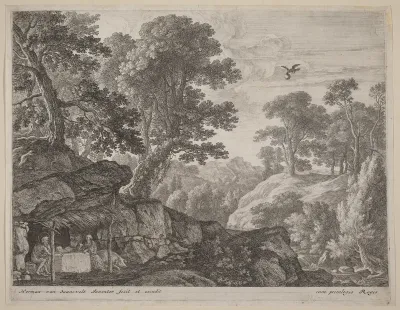 Saint Paul and Saint Anthony by the Entrance to the Cave