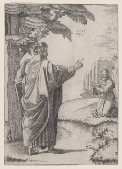 Saint Paul and the Franciscan Friar