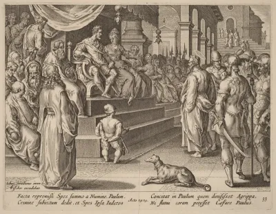 Saint Paul before Festus and Agrippa