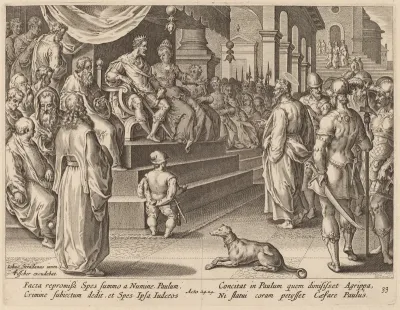 Saint Paul before Festus and Agrippa