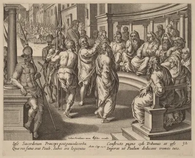 Saint Paul before the High Priest