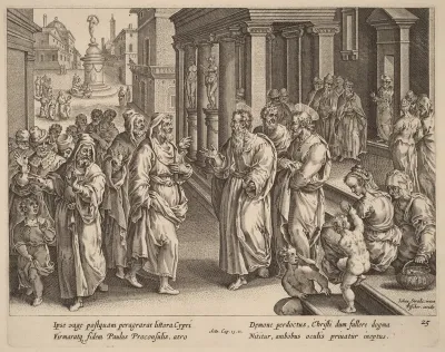 Saint Paul Disputes the Sorcerer
