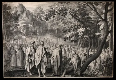 Saint Paul. Engraving by N. de Bruyn, 1624
