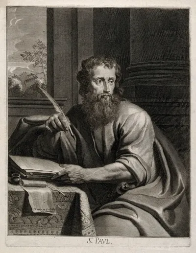 Saint Paul. Engraving