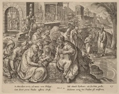 Saint Paul Speaks to the Women of Philippi by a River