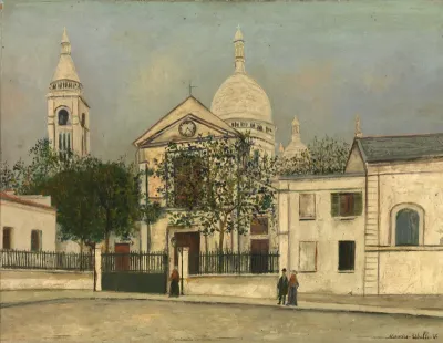 Saint Peter Church and the Holy Hart in Paris