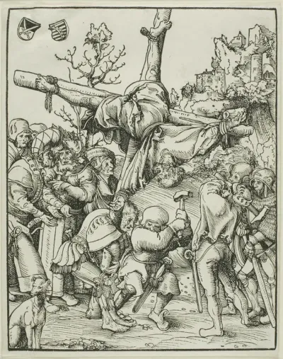 Saint Peter, from The Martyrdom of the Apostles