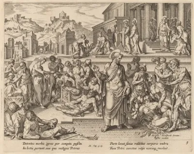 Saint Peter Healing the Sick with His Shadow