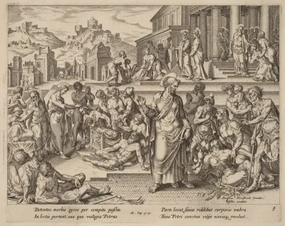 Saint Peter Healing the Sick with His Shadow