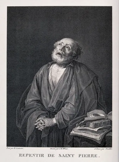 Saint Peter repenting