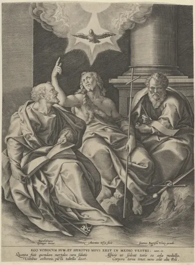 Saint Peter, Saint Paul, and Saint John the Baptist