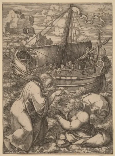 Saint Peter Walking on the Water