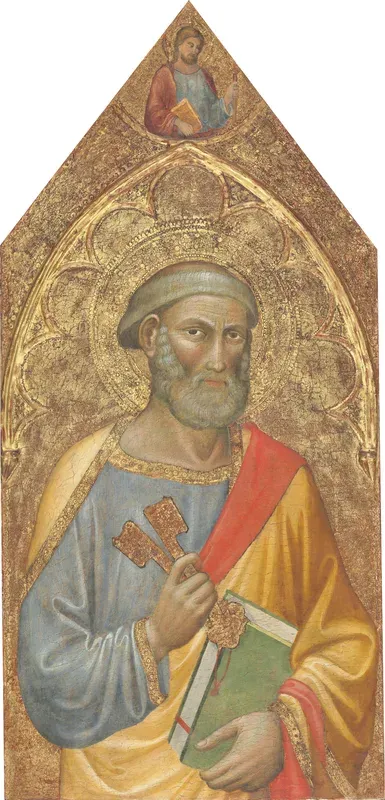 Saint Peter, with Saint James Major [left panel]