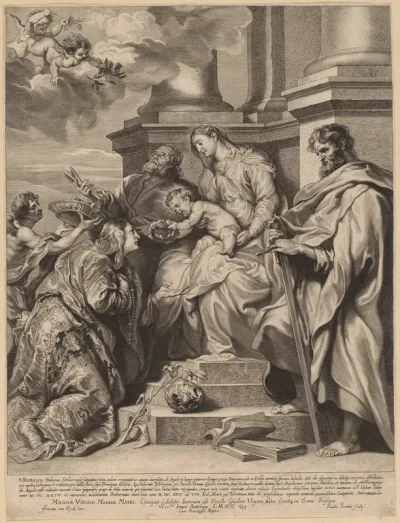 Saint Rosalia Crowned by the Child Jesus