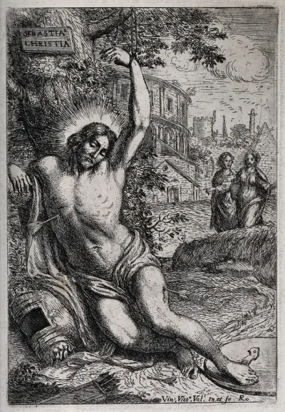 Saint Sebastian: his martyrdom