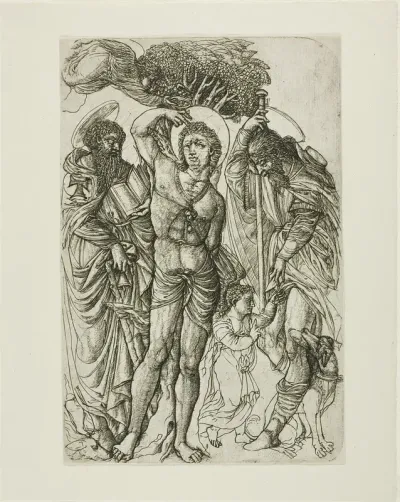 Saint Sebastian, Saint Anthony, and Saint Roch