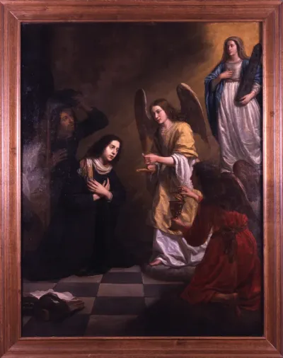Saint Stanislaus Kostka Receiving the Holy Communion from the Hands of Angels