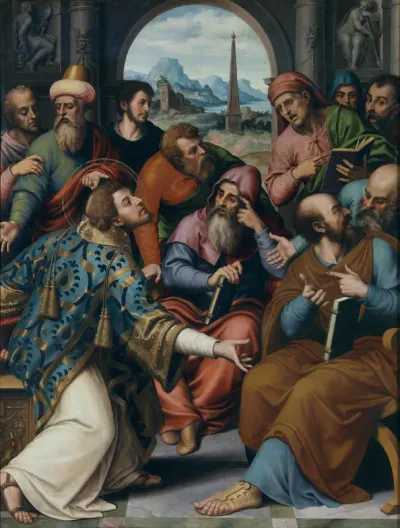 Saint Stephen in the Synagogue