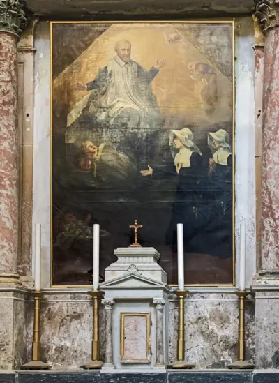 Saint Vincent de Paul instituant des filles de la charité