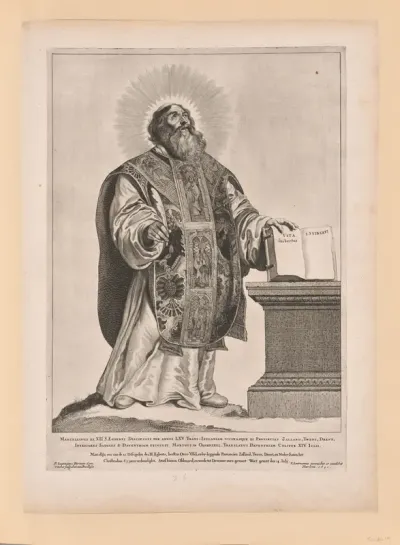 Saint Wulfram, from Saints of the North and South Netherlands