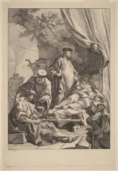 Saints Cosmas and Damian Caring for the Sick