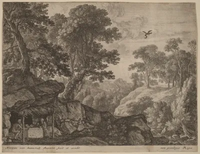 Saints Paul and Anthony by the Entrance to a Cave