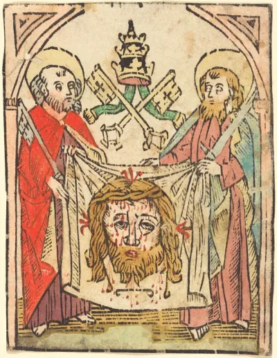 Saints Peter and Paul with the Sudarium