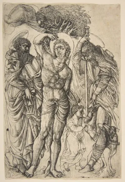 Saints Sebastian, Anthony and Roch
