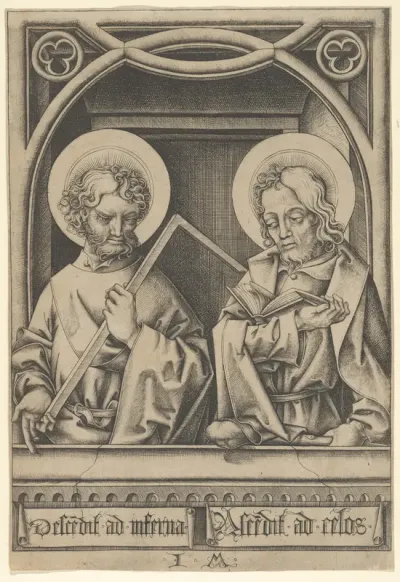 Saints Thomas and James the Lesser, from The Apostles