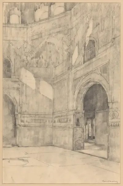 Sala de las Dos Hermanas in het Alhambra te Granada