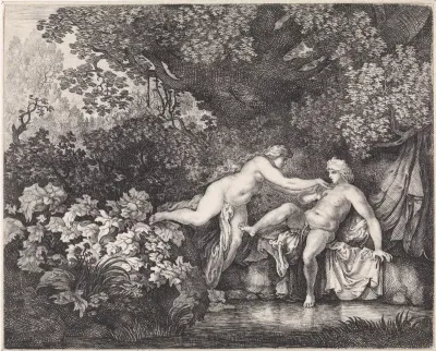 Salamacis en Hermaphroditus