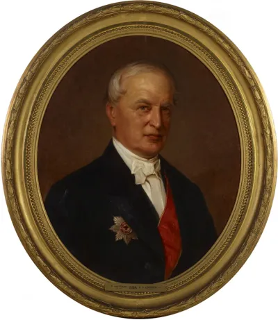 Salaneuvos Robert von Trappin muotokuva