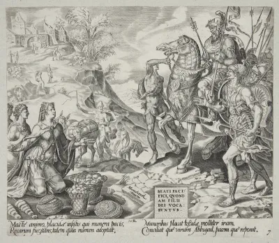 Salige er fredsstifterne. Abigail formilder David