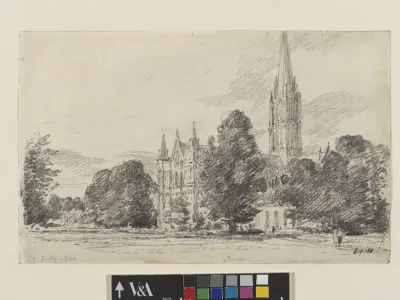 Salisbury Cathedral from the South West
