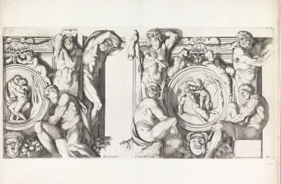 Salmacis en Hermaphroditus / Amor en Pan