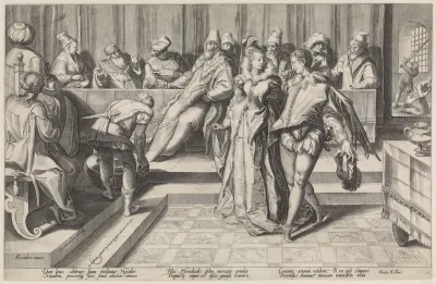 Salome bij het banket van Herodes