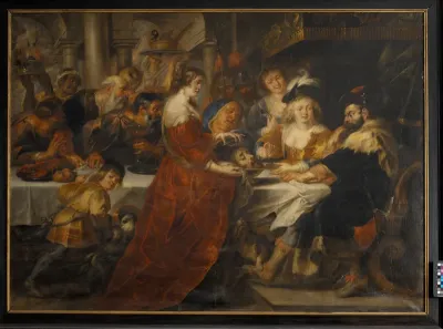 Salome bringer Johannes' hoved